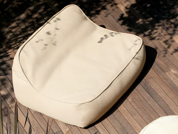 FLOAT - Double fabric garden armchair by Paola Lenti - view 3